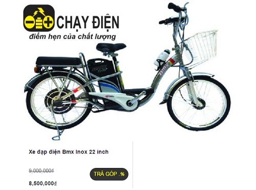 Xe đạp điện dưới 10 triệu đồng- Bmx